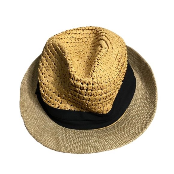 Steve Madden Fedora Straw Hat - Picture 1 of 6